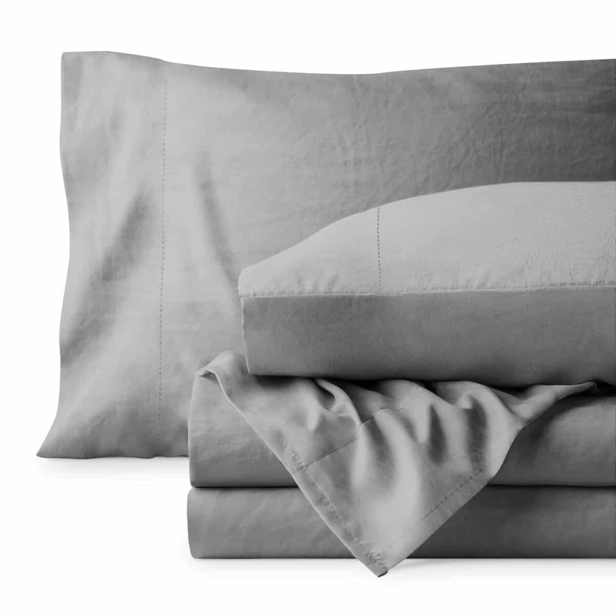 Juego de sábanas Bare Home Twin - Lujo 1800 Ultra-Suave