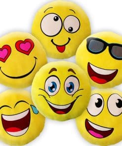 Almohadas de Emoticones Variados de 11 Pulgadas de