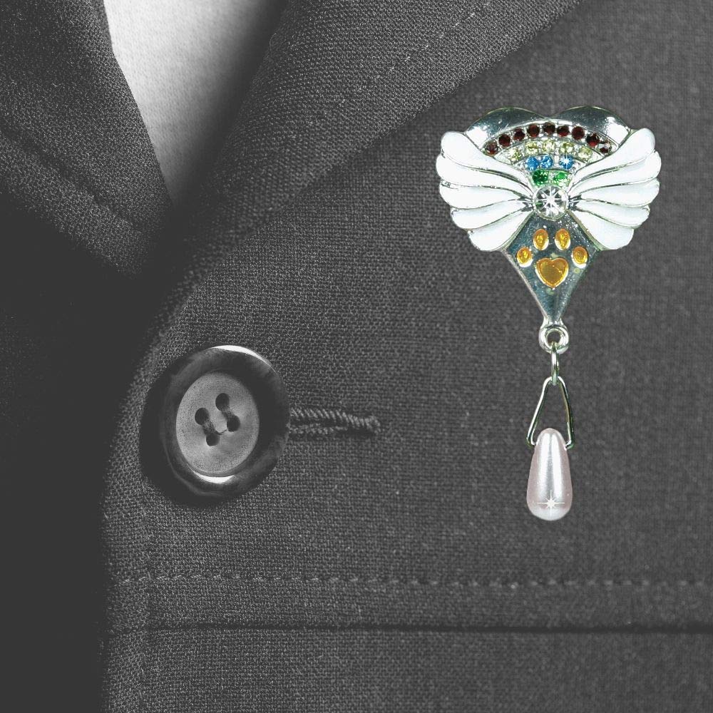 Conjunto de Pin y Adorno Conmemorativo Rainbow Bridge de - Imagen 4