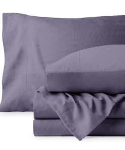 Juego de sábanas Twin XL Bare Home - Microfibra de lujo