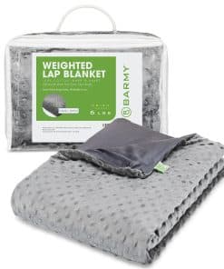 Manta Ponderada BARMY (48"x24", 6lbs) Manta de Peso para