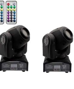 Luces de Escenario Cabeza Móvil 8 Gobos -para Boda