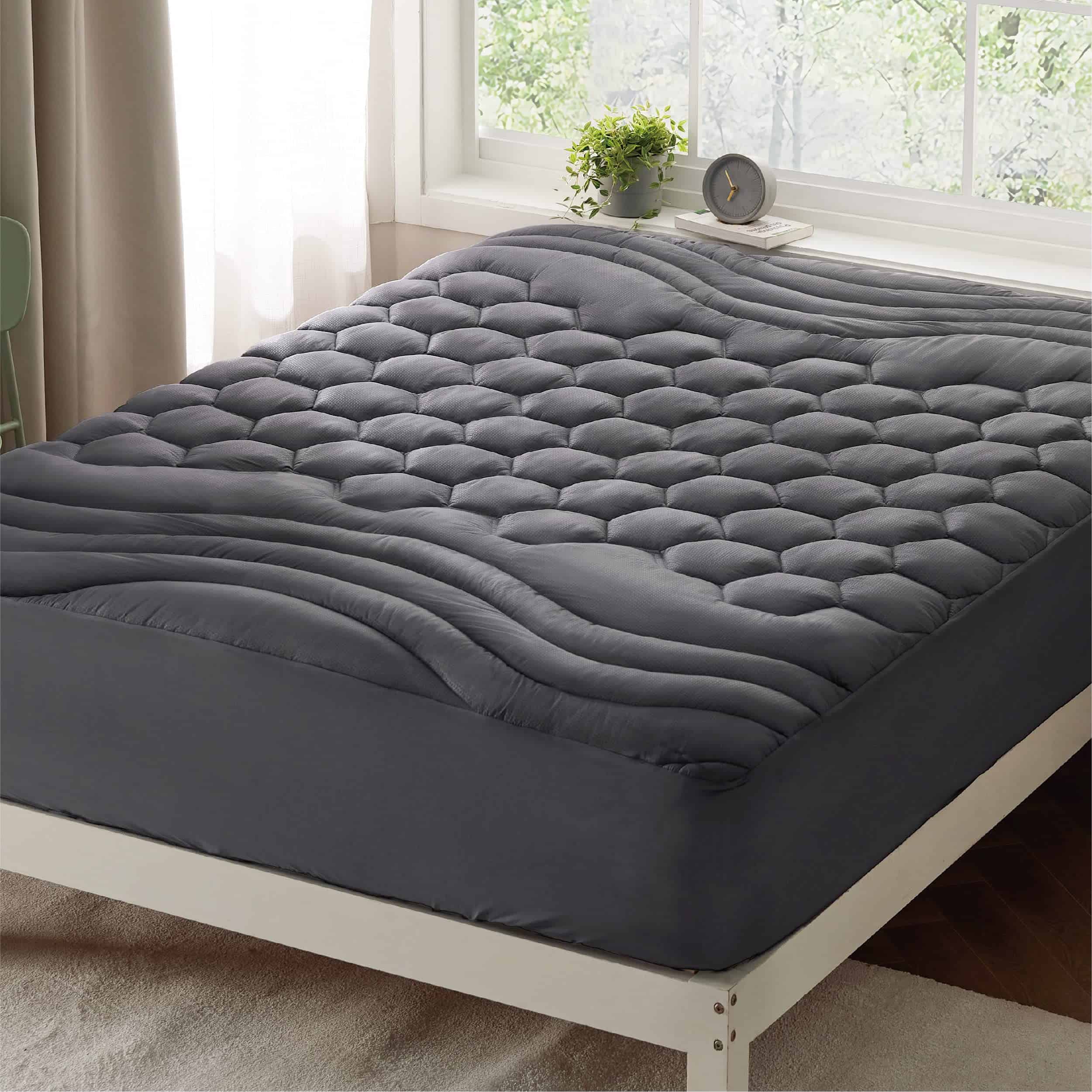 Funda de Colchón Acolchada para Cama RV Short Queen Bedsure - Imagen 10