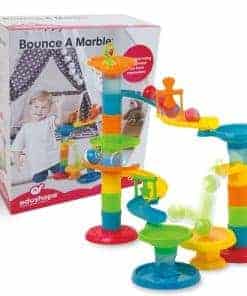 Edushape Bounce-a-Marble Marble Run Juguete STEM para Bebés