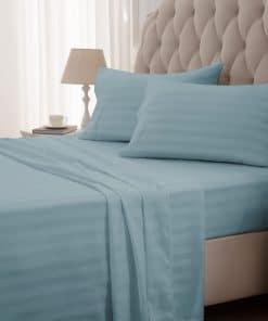 Juego de sábanas a rayas SLEEP ZONE Cooling Queen - Juego