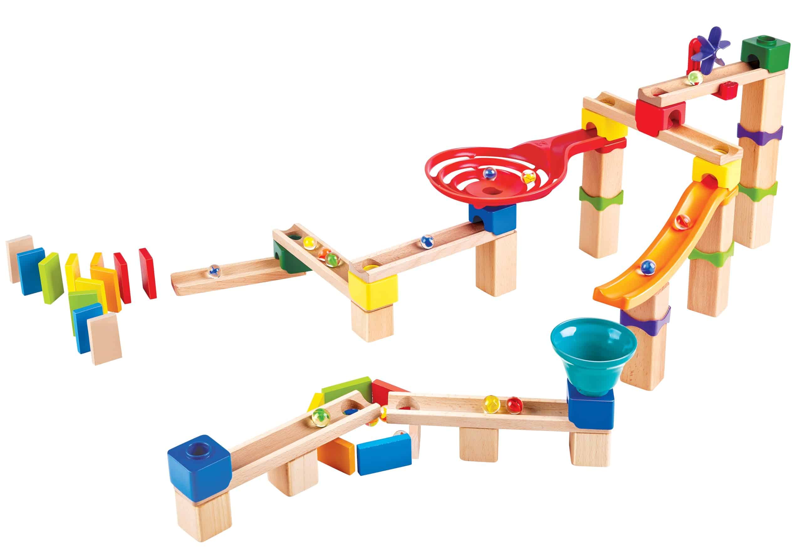 Juego de Pista de Carrera de Canicas Hape Marble Run