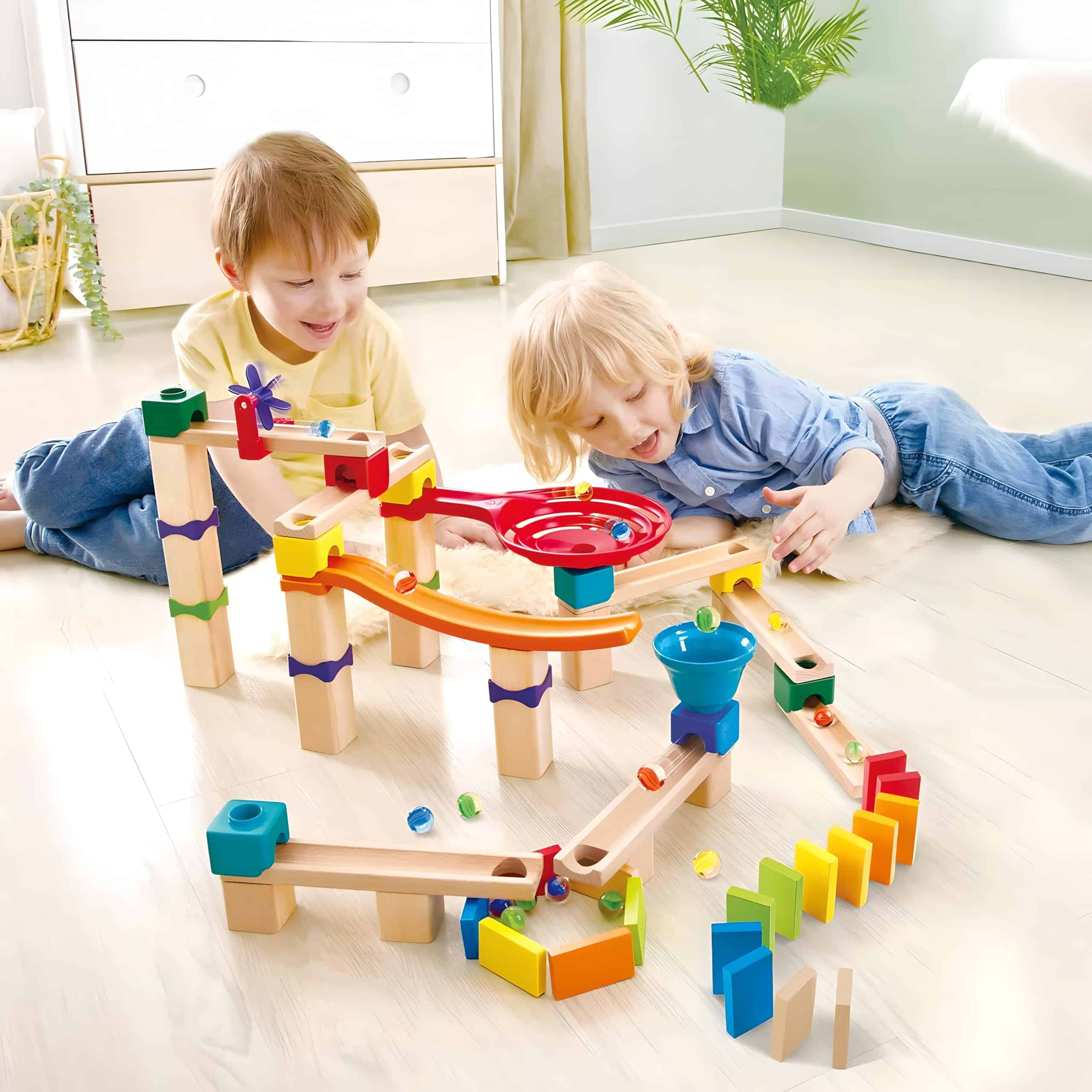 Juego de Pista de Carrera de Canicas Hape Marble Run - Imagen 5