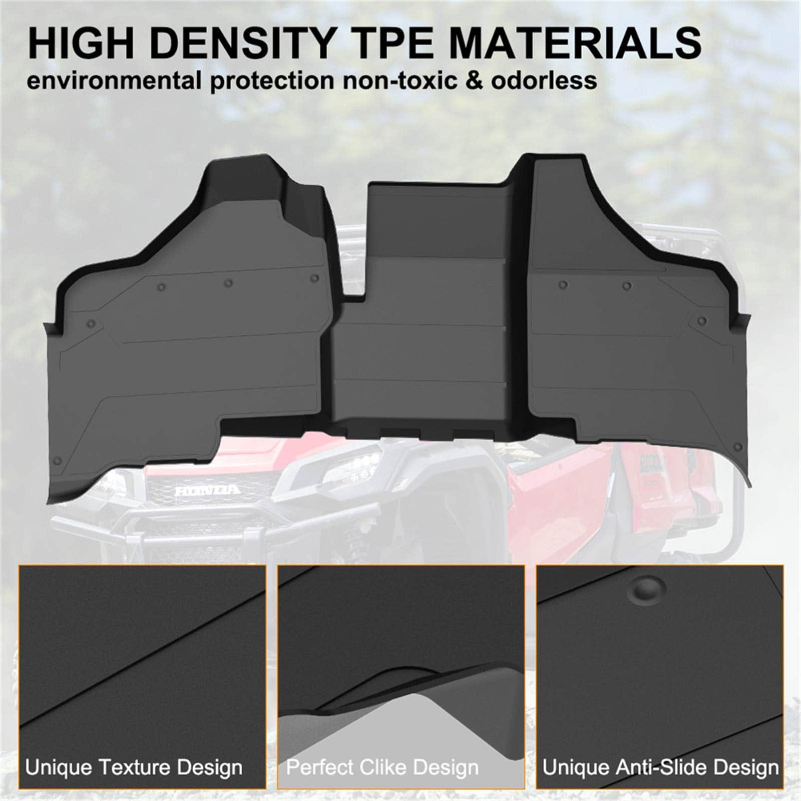 Tapetes KIWI MASTER compatibles con Honda Pioneer 1000-5 - Imagen 4