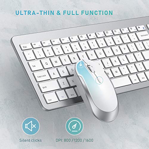 Combo de Teclado y Ratón Inalámbrico Recargable - Seenda - Imagen 6