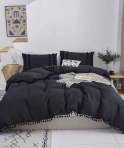 Juego de Funda Nórdica Vintage Boho King Size 3Pcs 100%