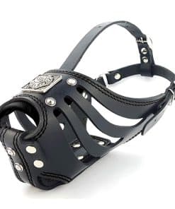 Bozal de cesta Bestia ''Eros'' completamente negro