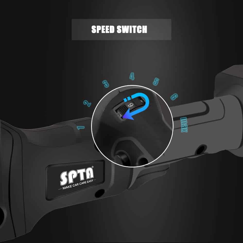 SPTA Buffer Polisher, Pulidora de Coche de Doble Acción - Imagen 5