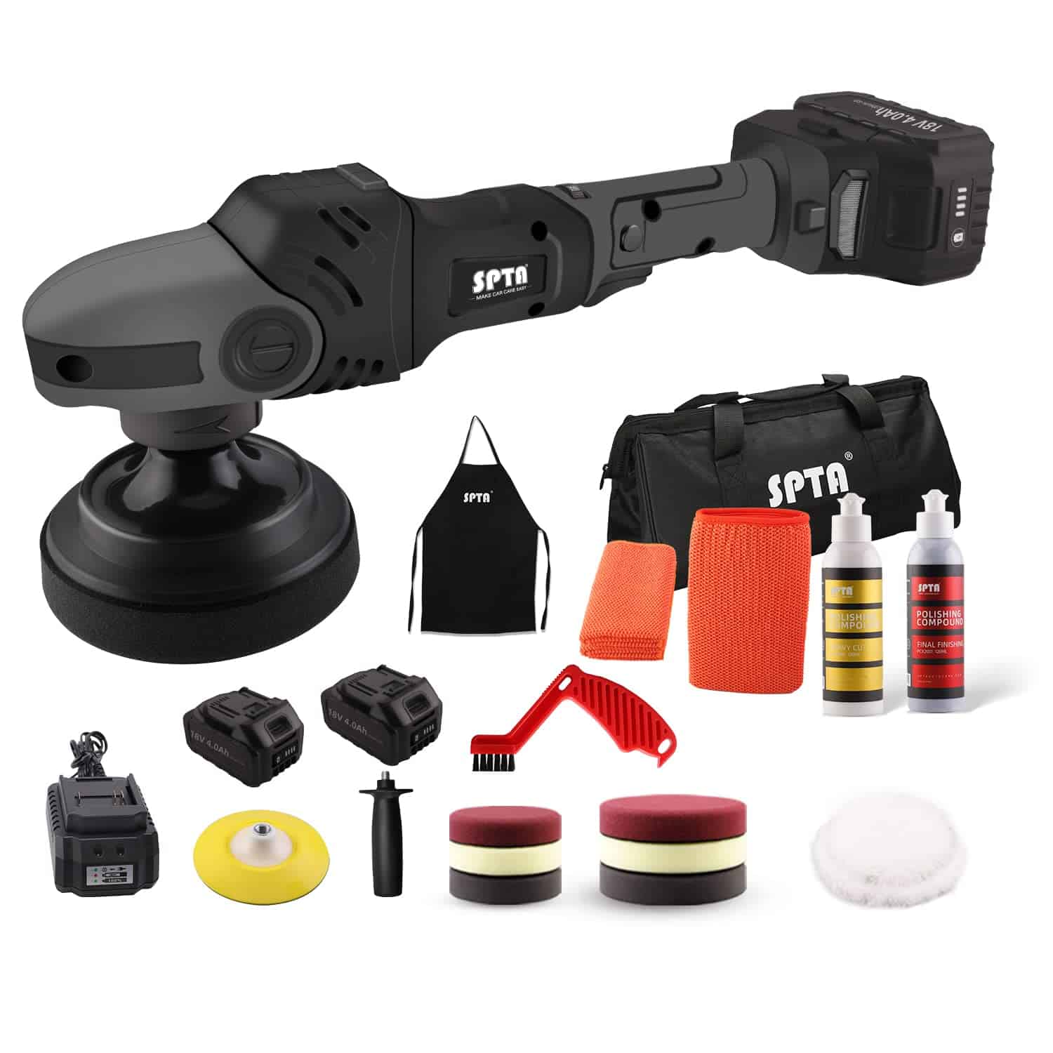 SPTA Buffer Polisher, Pulidora de Coche de Doble Acción