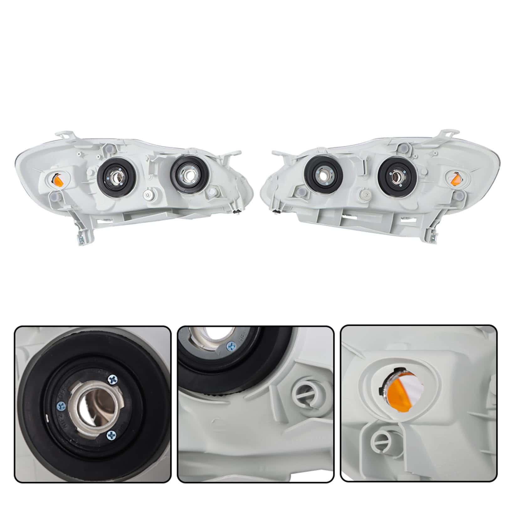 Par de Faros Delanteros Lámparas Frontales Directos de - Imagen 6