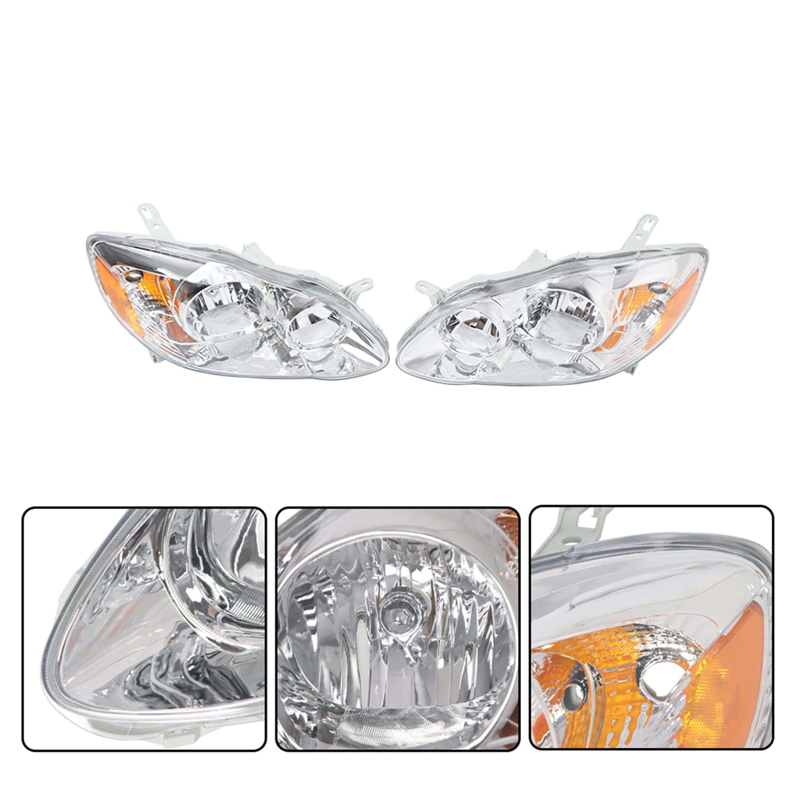 Par de Faros Delanteros Lámparas Frontales Directos de - Imagen 4