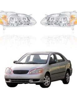 Par de Faros Delanteros Lámparas Frontales Directos de