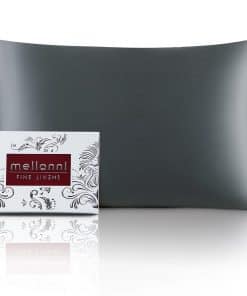 Funda de Almohada de Seda Pura Mellanni Tamaño King -