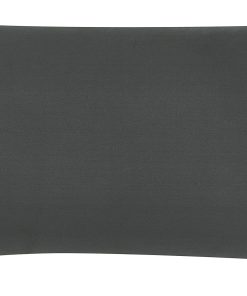 Funda de Almohada de Seda Pura Mellanni -Gris Oscuro