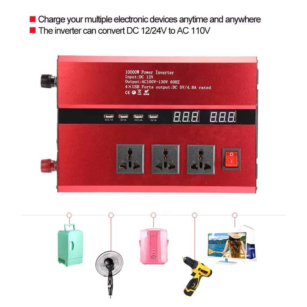 Inversor de Voltaje Solar para Automóvil Qinlorgo - Imagen 5