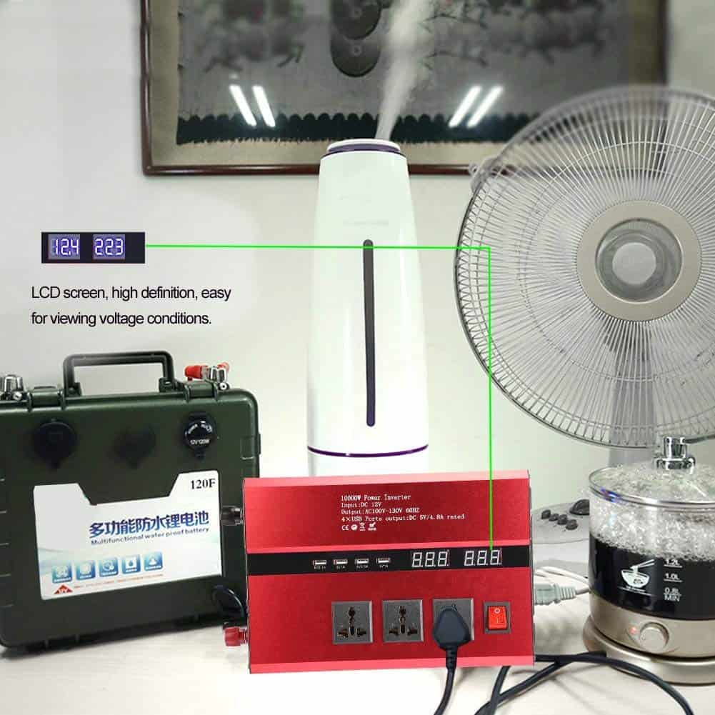 Inversor de Voltaje Solar para Automóvil Qinlorgo - Imagen 4
