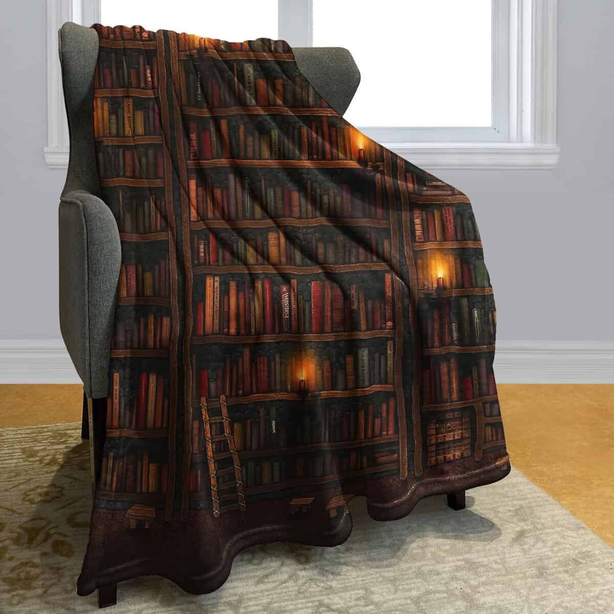 Manta de Lectura para Amantes de los Libros XSMEI, Suave y - Imagen 3