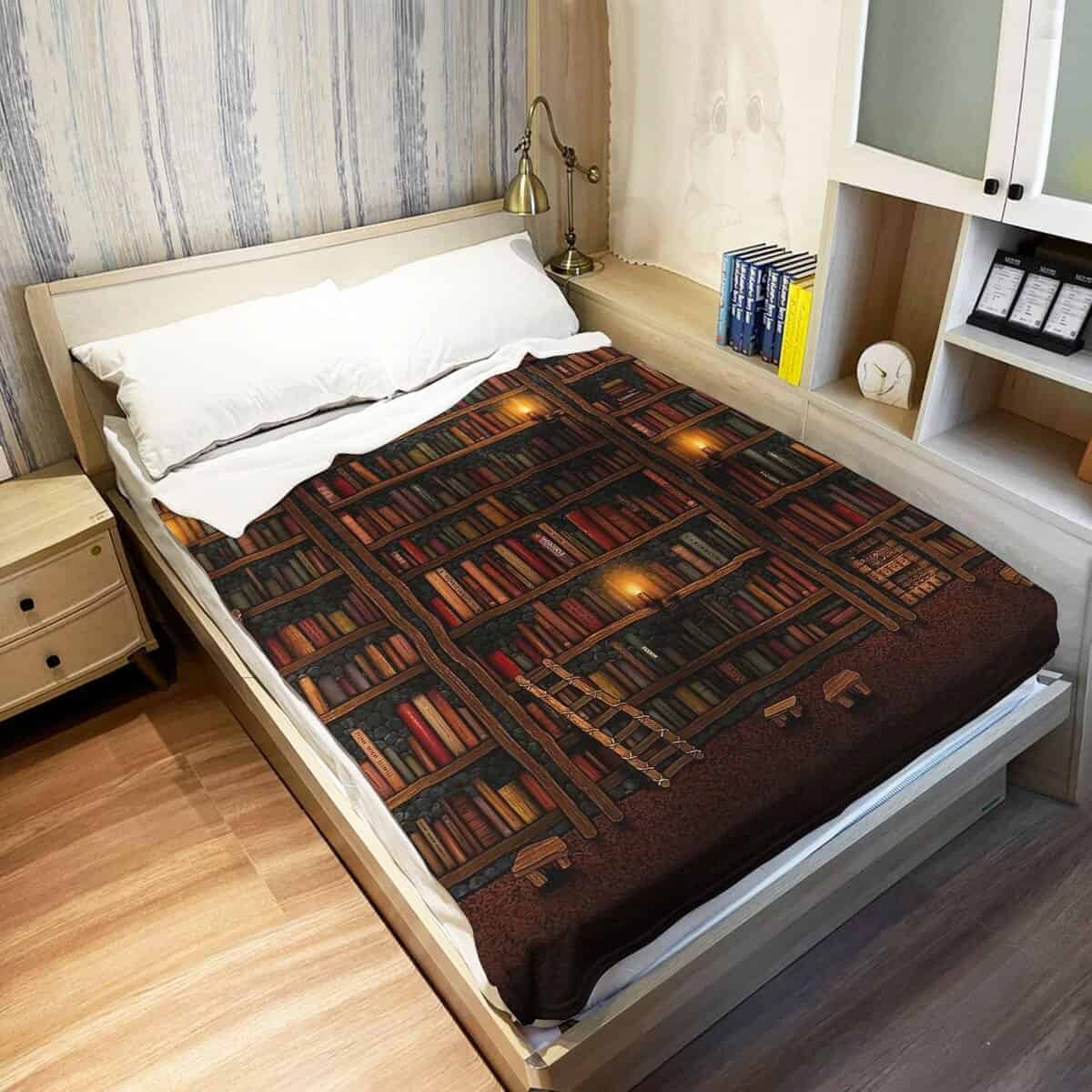 Manta de Lectura para Amantes de los Libros XSMEI, Suave y - Imagen 4