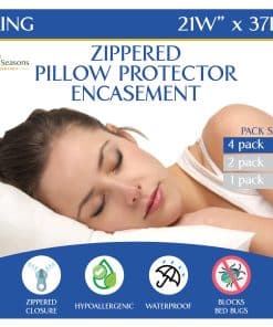 Protectores de Almohada Impermeables King (Set de 4) �