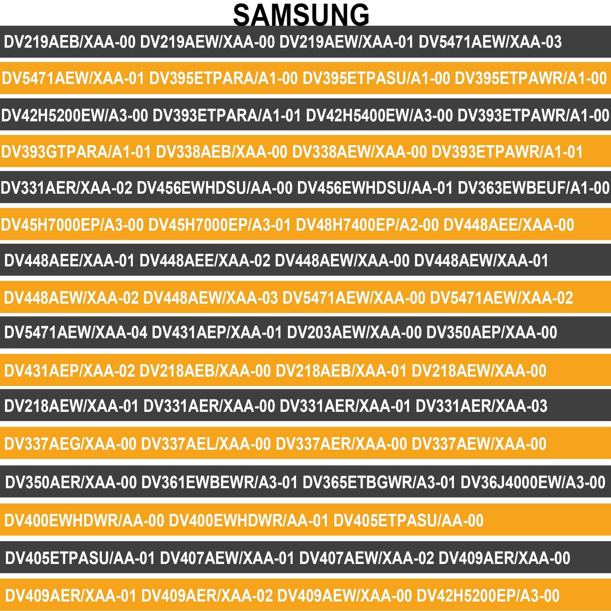 Elemento Calefactor de Secadora Mejorado DC47-00019A para - Imagen 8
