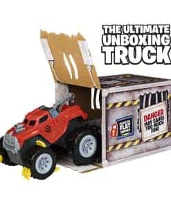 The Animal, Camión interactivo de desembalaje con garras