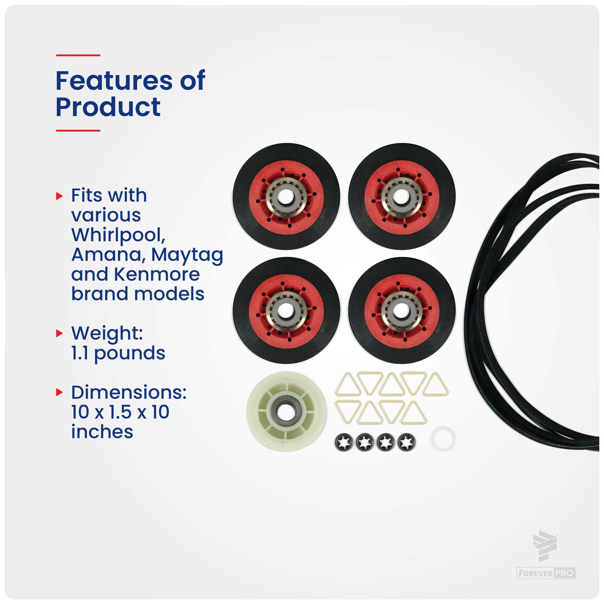 ForeverPRO 4392067 Kit de Reparación para Secadora - Imagen 6