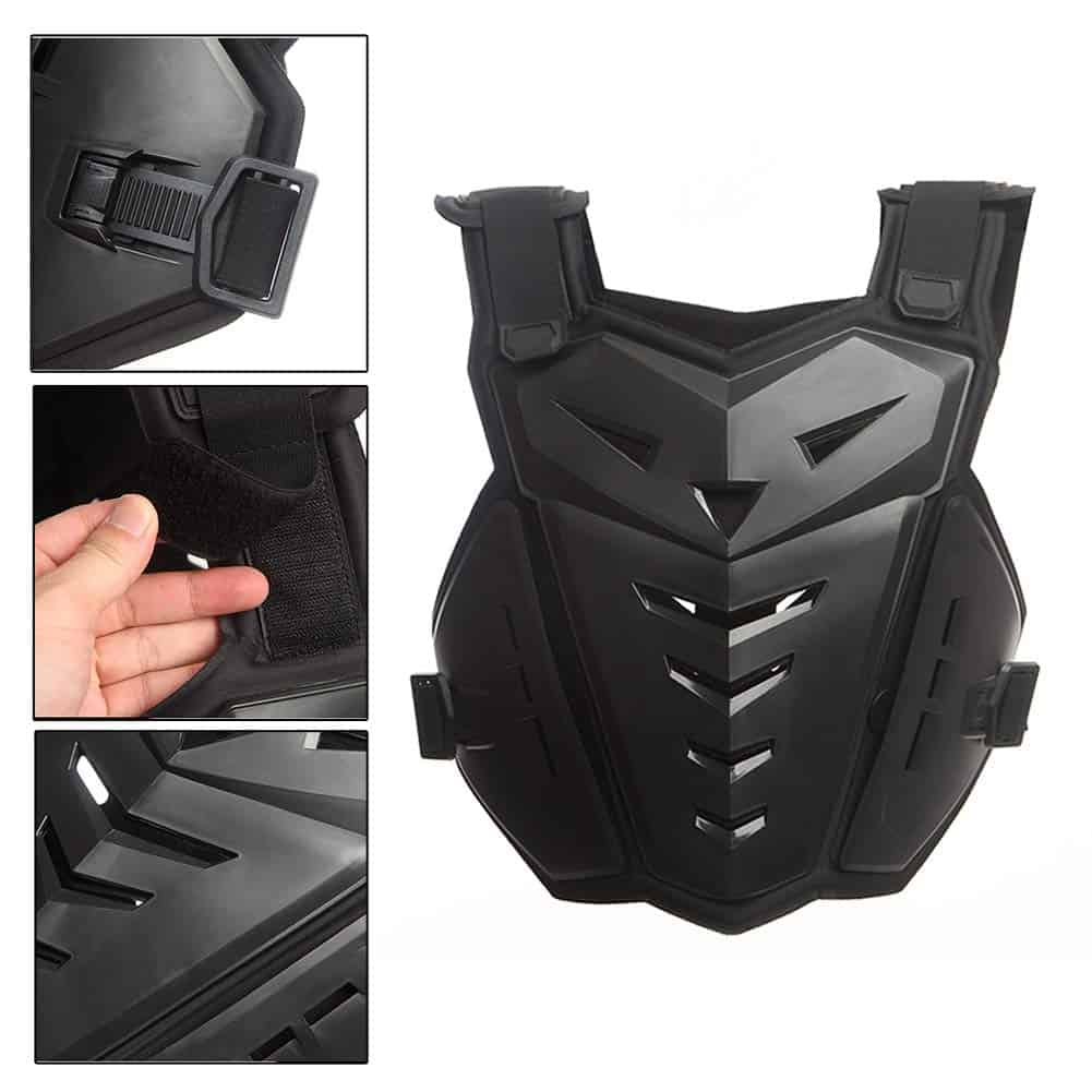 Chaleco protector para moto, body armor de manga corta para - Imagen 5