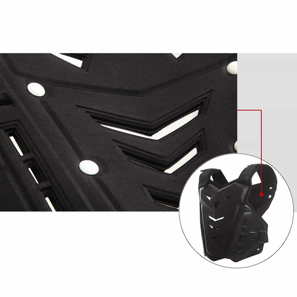 Chaleco protector para moto, body armor de manga corta para - Imagen 9