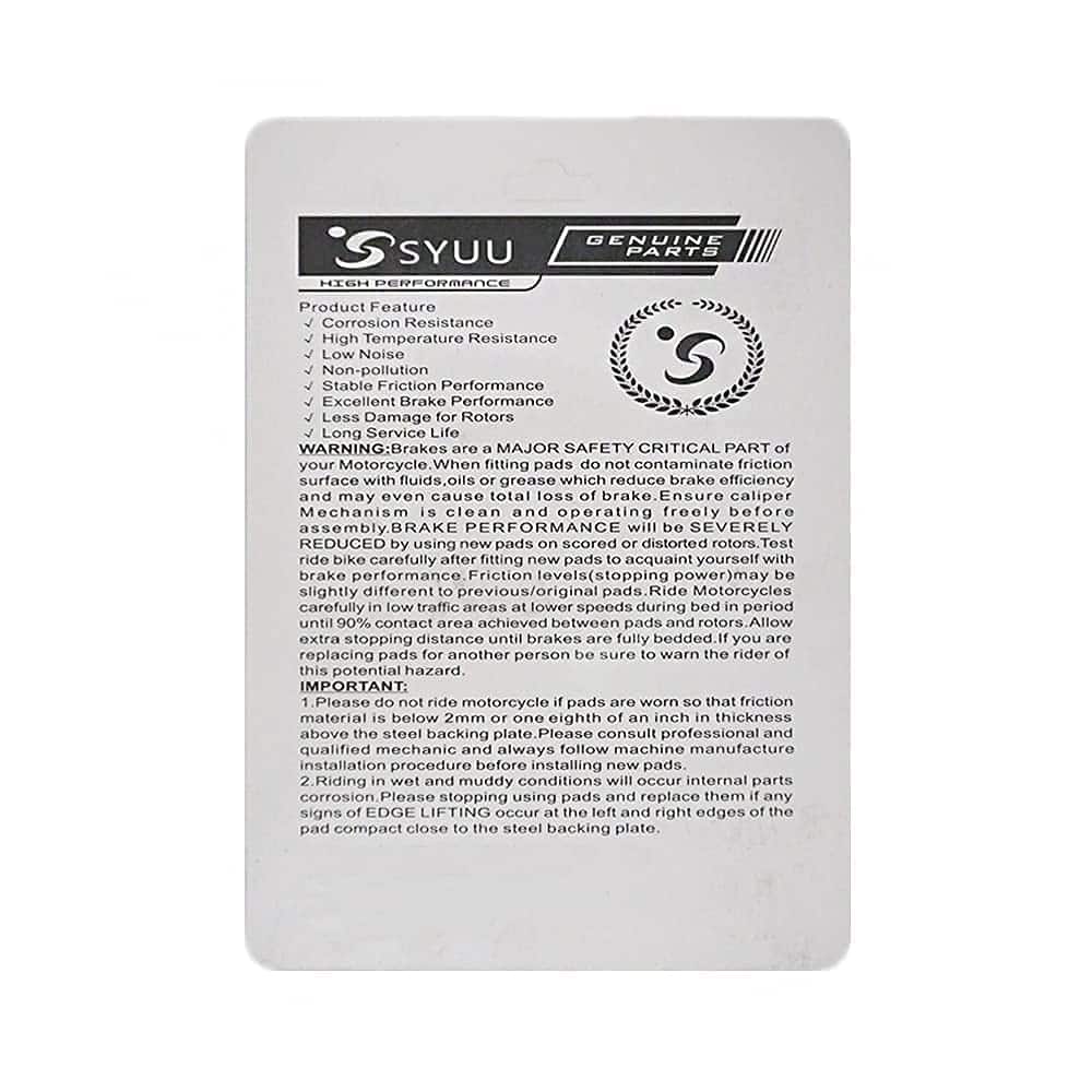 Pastillas de Freno de Cerámica para Motocicleta Compatibles - Imagen 8