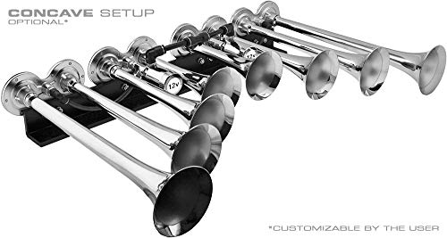 Vixen Horns Claxon de Tren para Camión/Coche. 8 Trompetas - Imagen 7