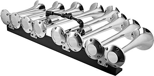 Vixen Horns Claxon de Tren para Camión/Coche. 8 Trompetas - Imagen 5