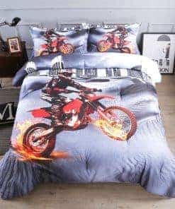 Juego de edredón SHOMPE para cama Queen Size con temática