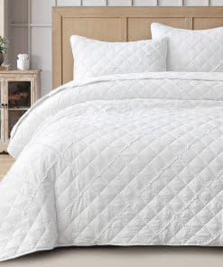 Juego de Colcha Chezmoi Collection Annabelle de 3 Piezas en