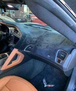 Tapete de tablero de terciopelo para Corvette C7 - Mantiene