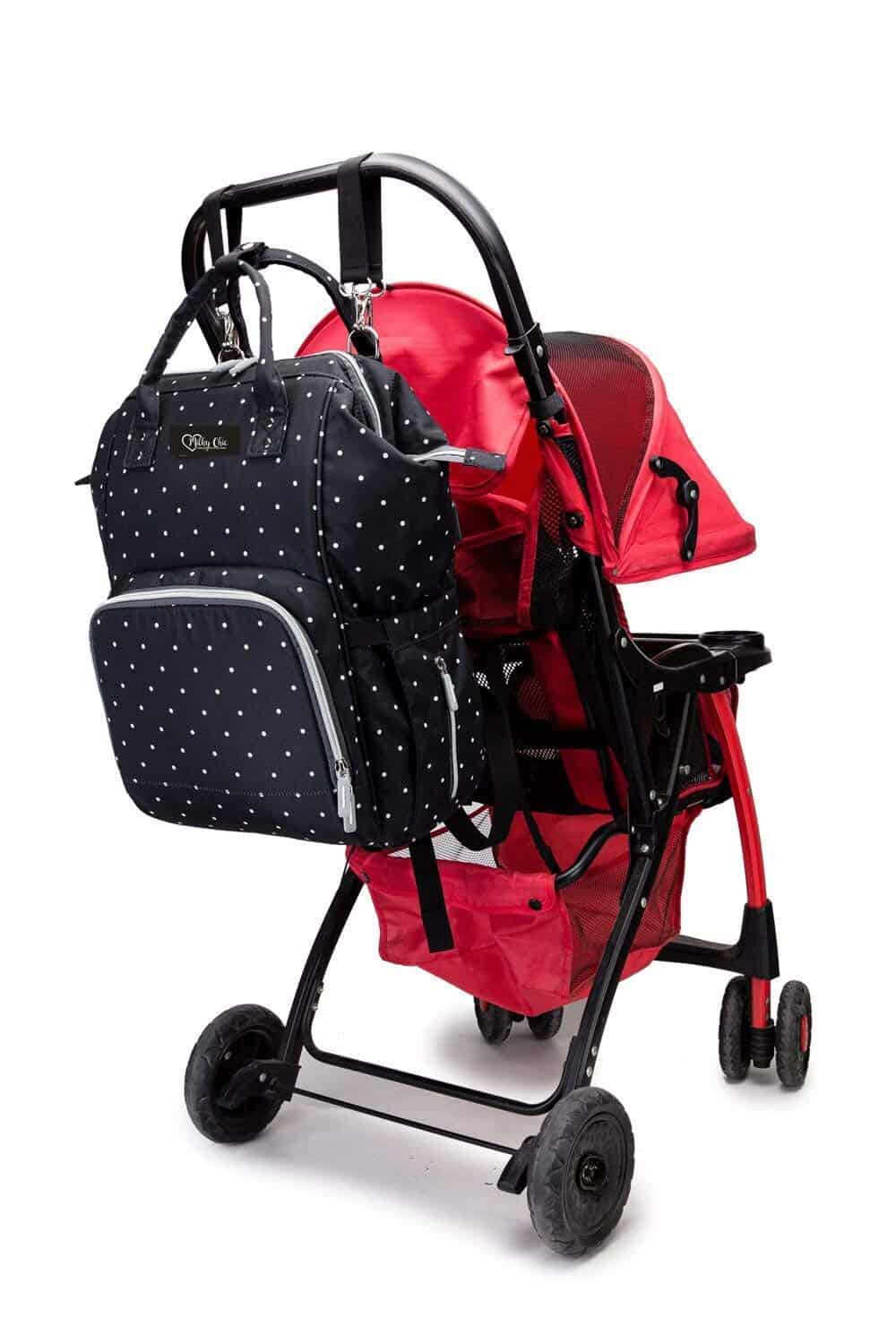 Bolso de Pañales para Mamá Milky Chic- Impermeable con - Imagen 9