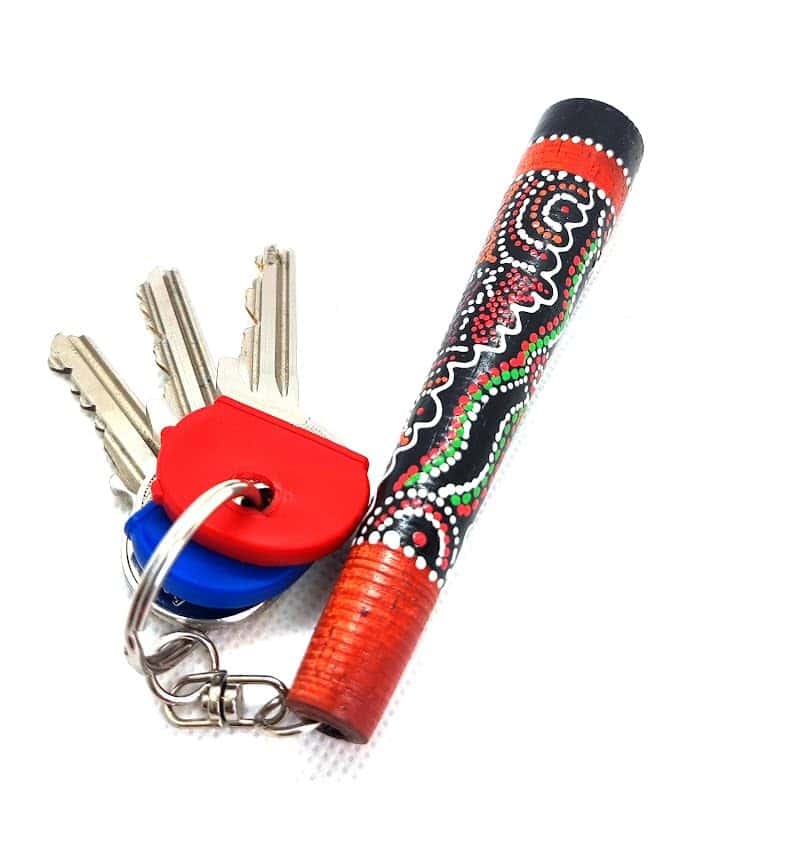 Australian Treasures: Didgeridoo de Madera de Teca con - Imagen 10