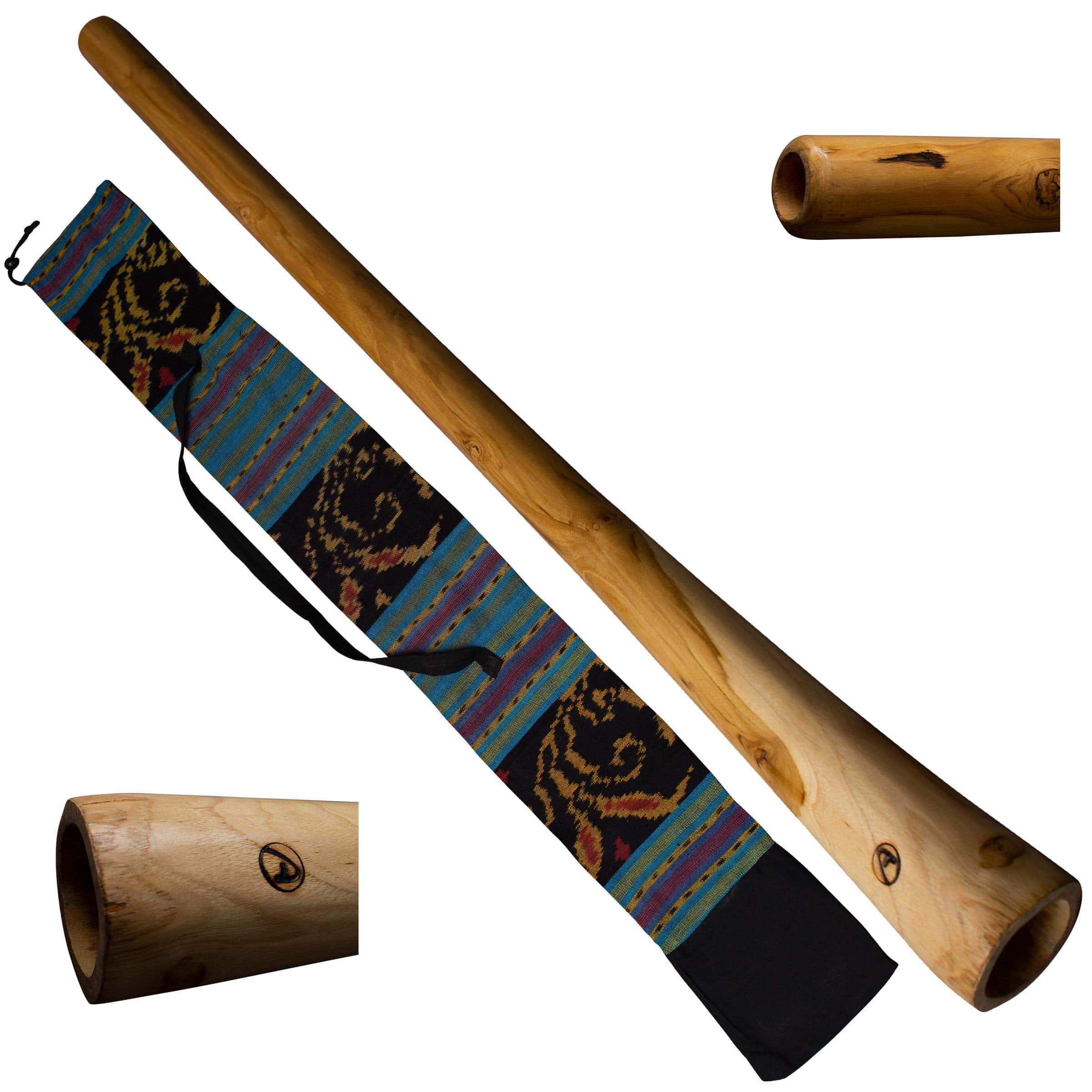 Australian Treasures: Didgeridoo de Madera de Teca con