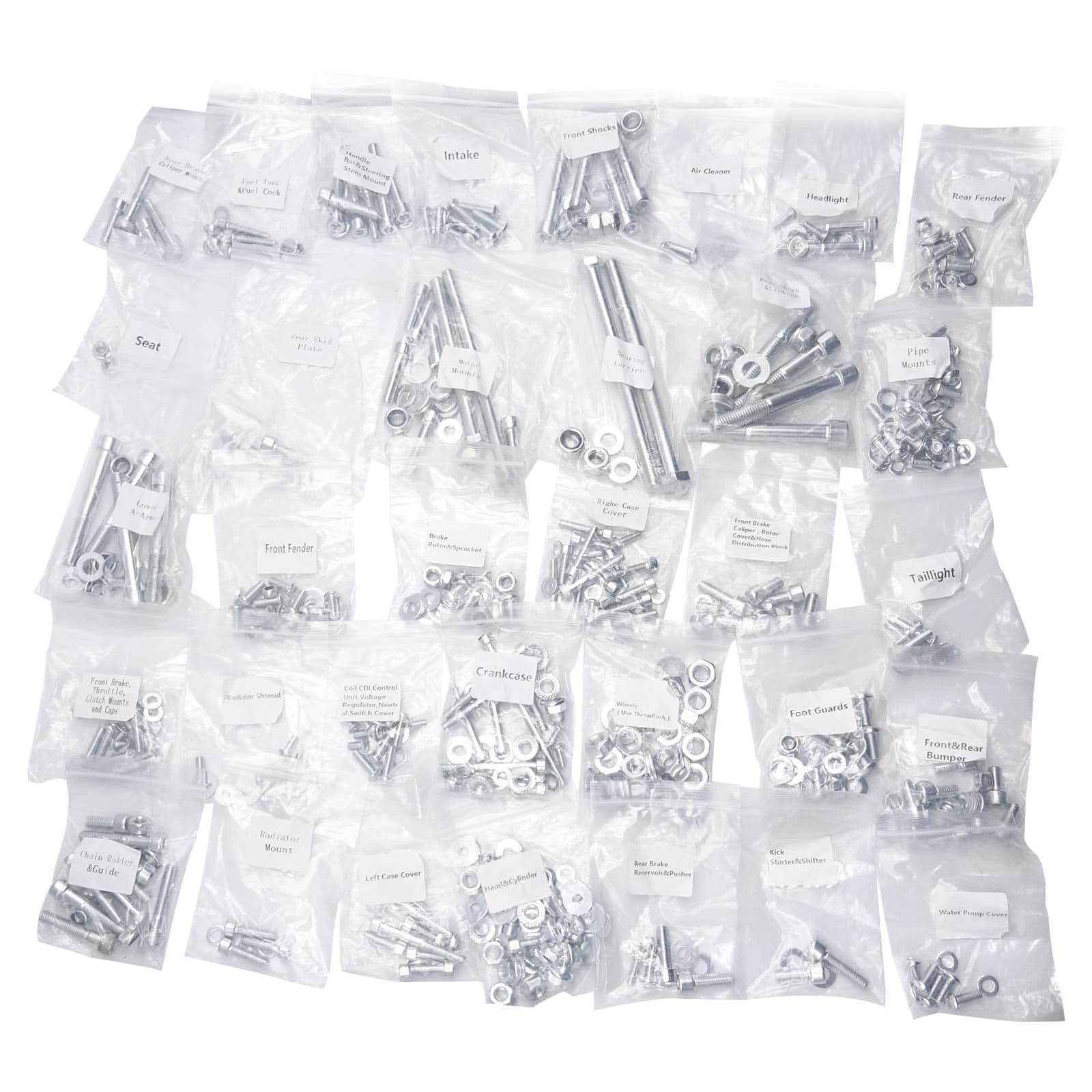 Kit Completo de 632 Piezas de Pernos Compatible con ATV