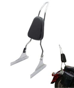 Respaldo Sissy Bar con Almohadilla Cómoda Compatible con