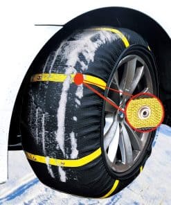 2 Piezas Cadenas de Nieve atliprime Antideslizante para