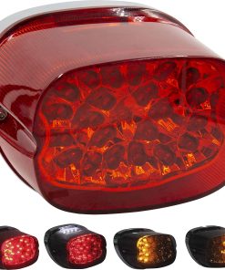 METRA - Luz Trasera de Repuesto Roja con Intermitentes -