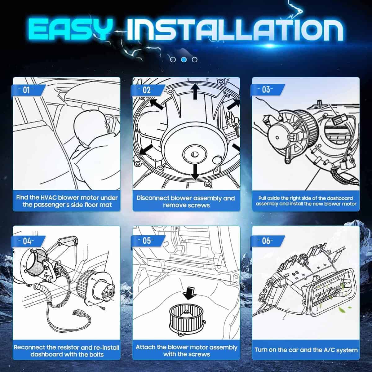 64119242607 75027 Motor soplador con jaula de ventilador - Imagen 7