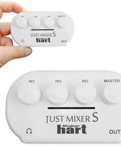 Maker hart JUST Mixer S Mezclador de Audio Mini Portátil de