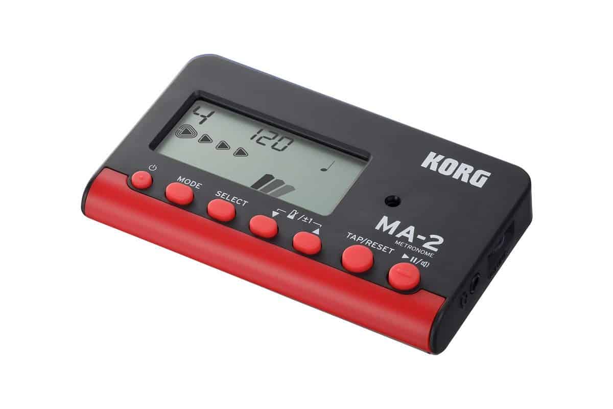 Set de 2 Metrónomos KORG MA-2 Negro y Rojo MA-2-BKRD - Imagen 4