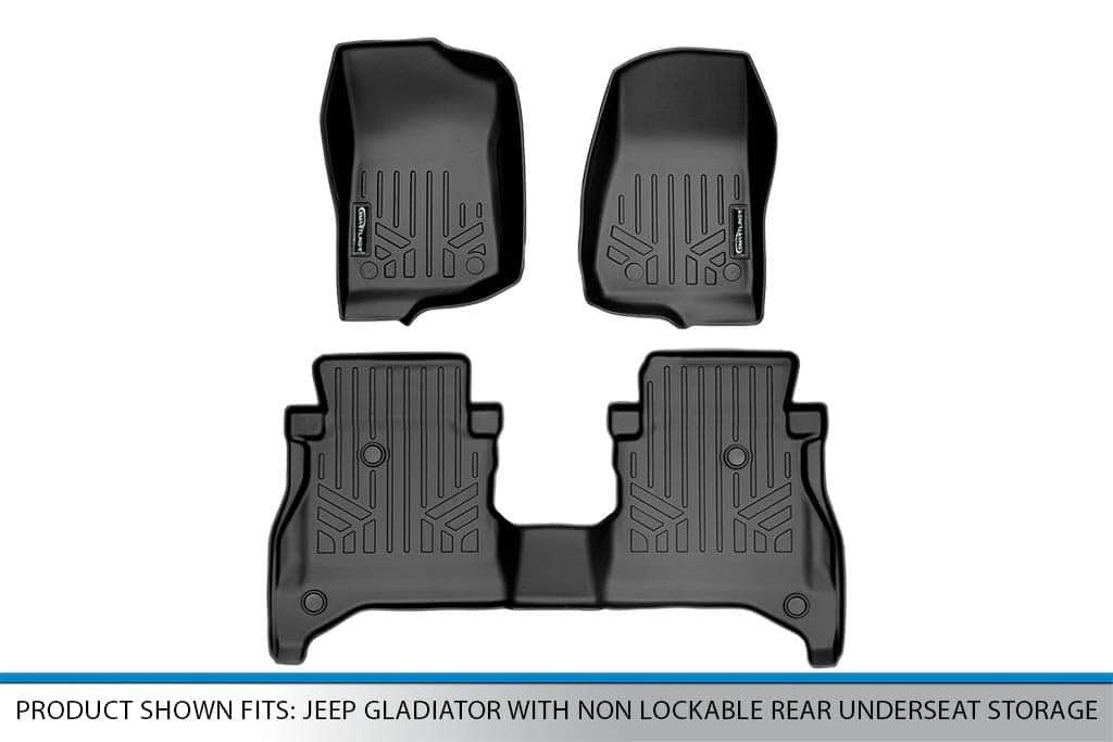 Juego de Tapetes para Piso SMARTLINER a -Negro - Imagen 6