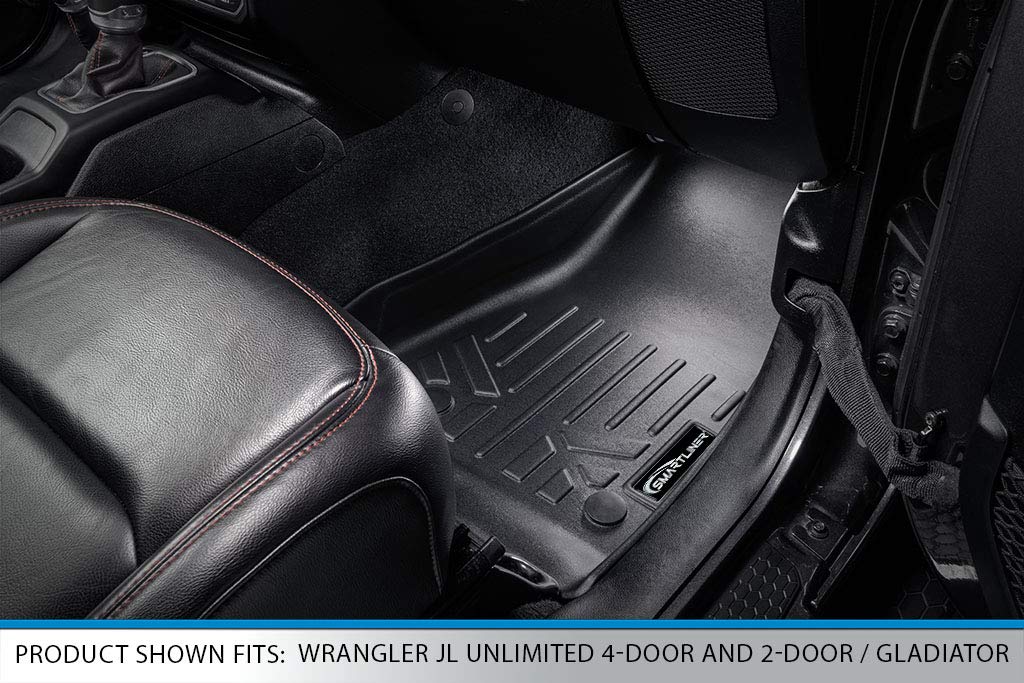 Juego de Tapetes para Piso SMARTLINER a -Negro - Imagen 4